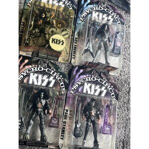 KISS Psycho Circus Tour Edition Action Figures 1998 McFarlane NRFP SET OF 4